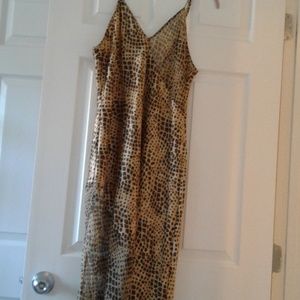 Leopard Maxi Night Gown LRG